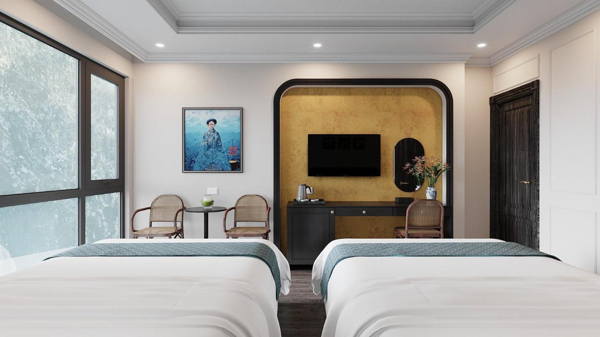 Dai Thuy Hotel Dong Khe Sau Rom bilde